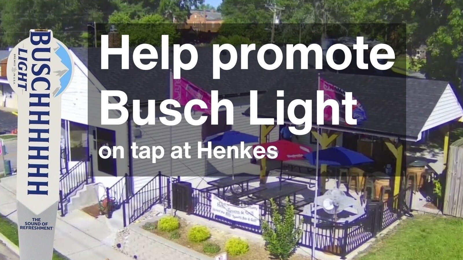 Petition · Let's Get Busch Light on Tap at Henke's Tavern! ·