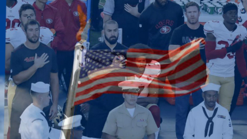 Petition · Stand For The National Anthem, Or remain in the locker room