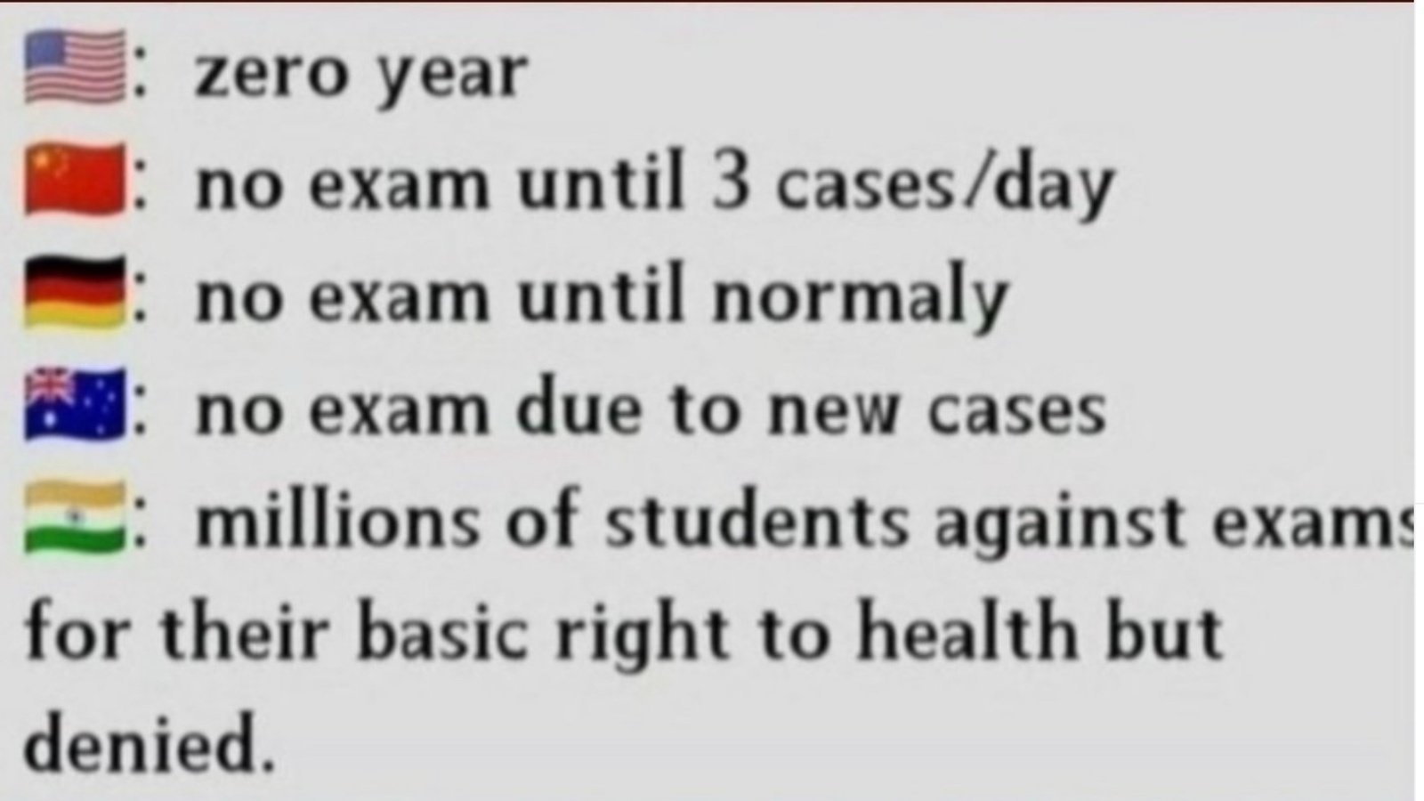 Petition · Cancellation of Boards 2021 class 10 and 12 India ·