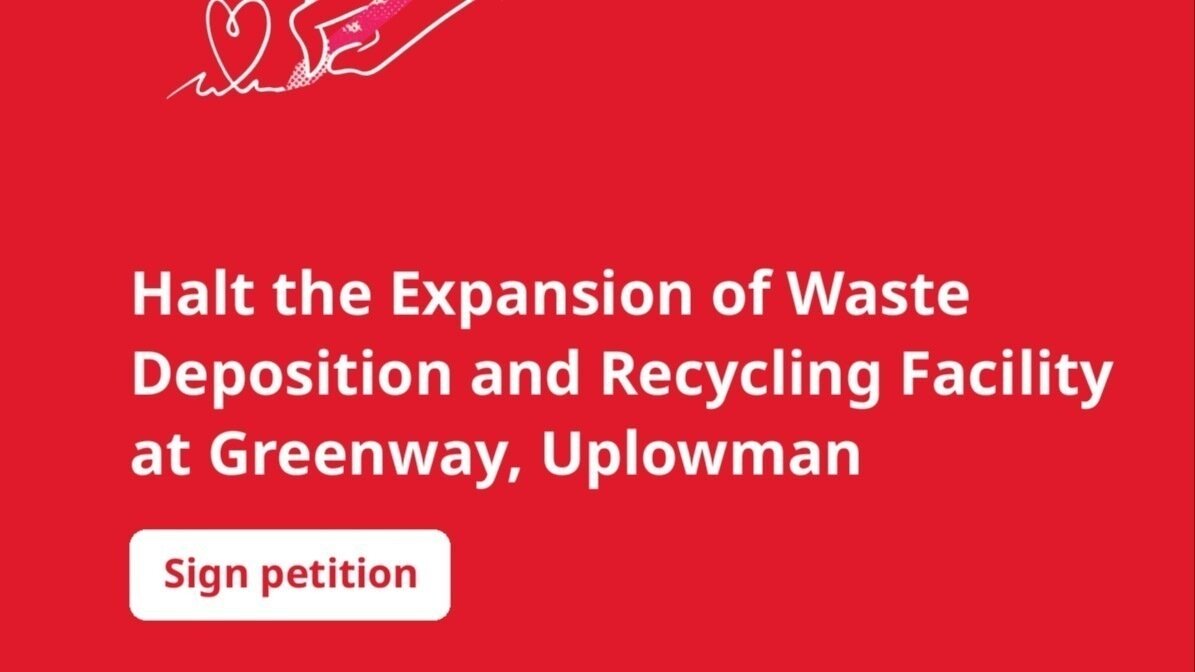 Petition · Halt the Expansion of Waste Deposition and Recycling