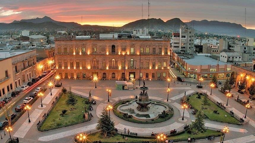 Plaza de armas Saltillo