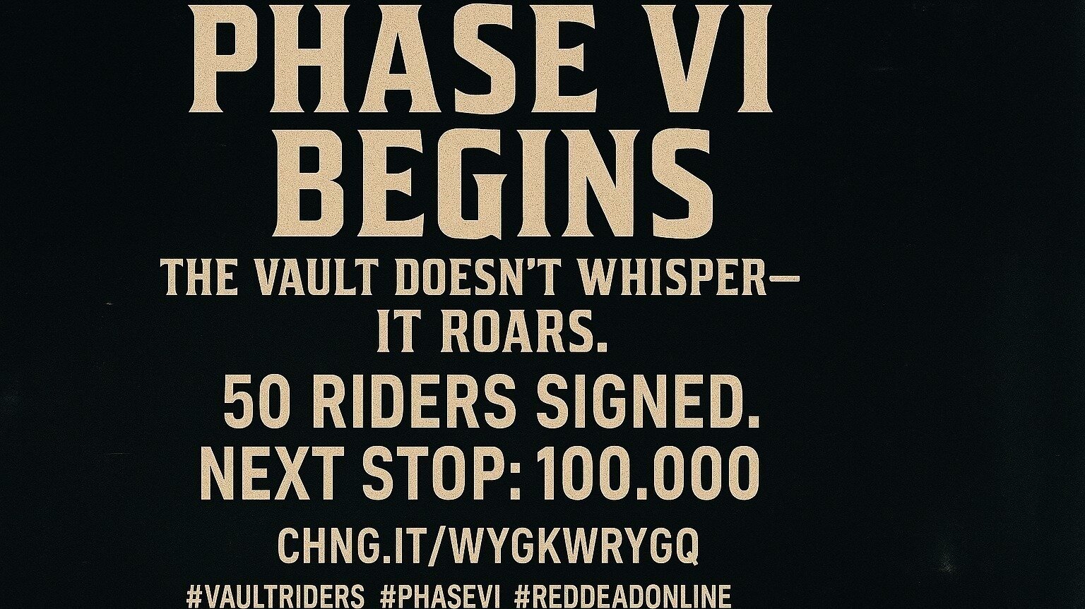 Petition update · 50 Riders Signed. Next Stop: 100,000 · Change.org