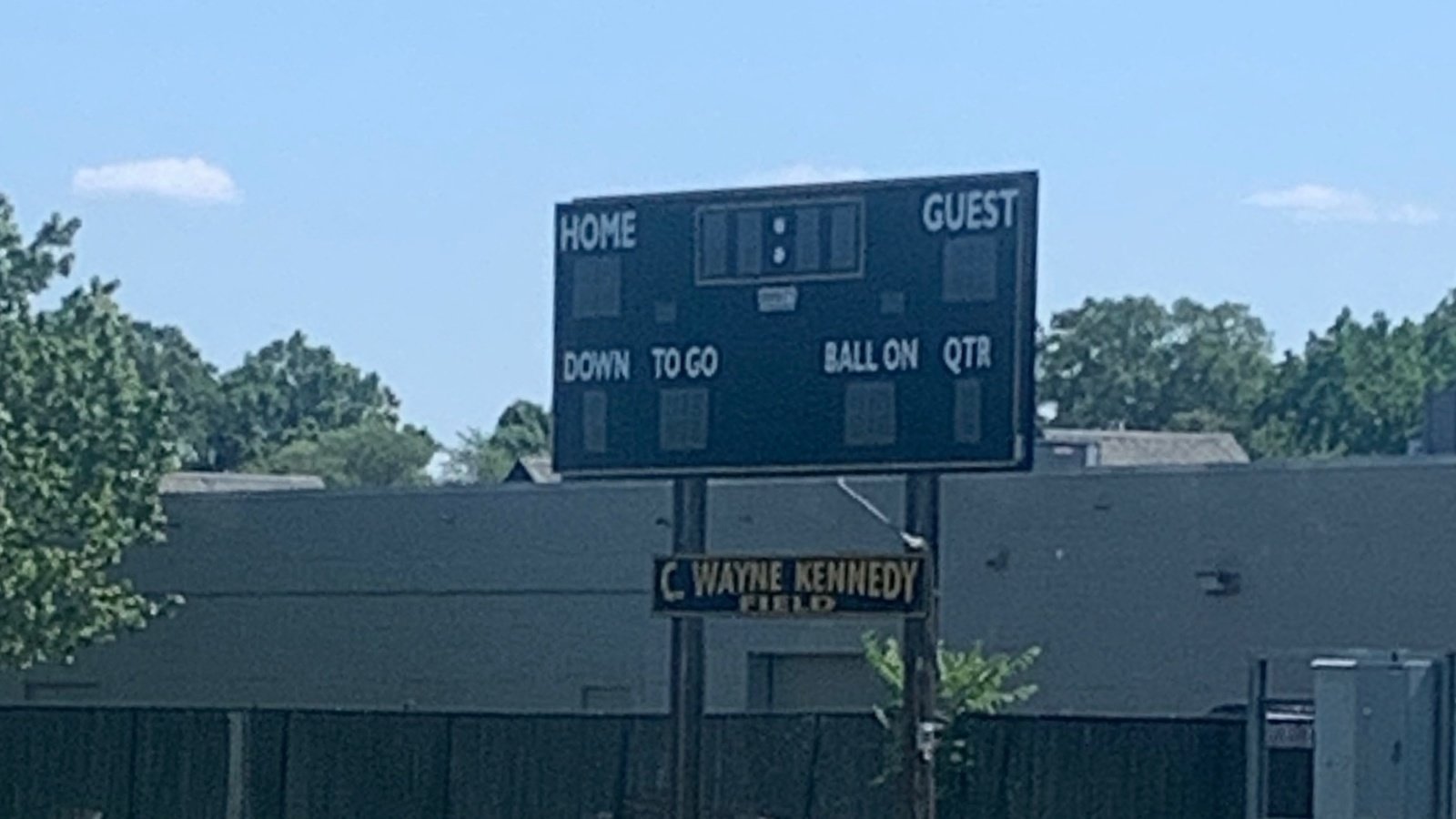 Petition · Change the name of Wayne Kennedy Football Field United