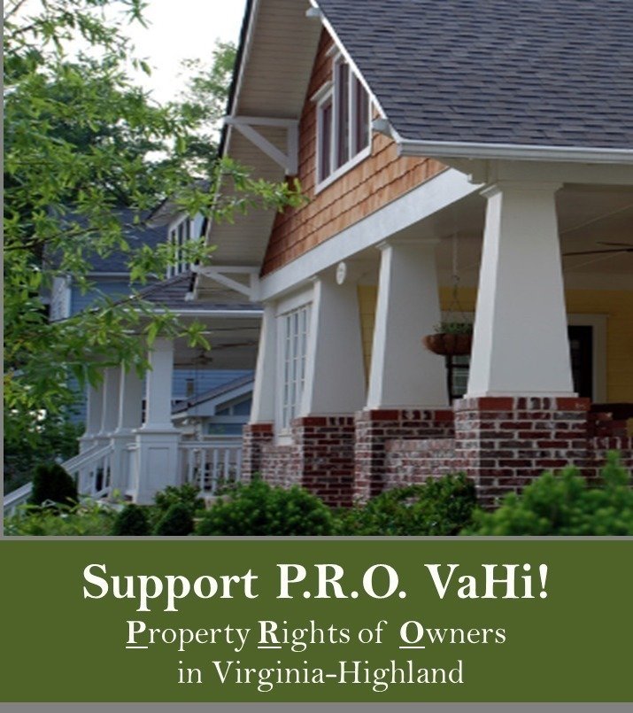 Petition · Residents of VirginiaHighland Support the Property Rights