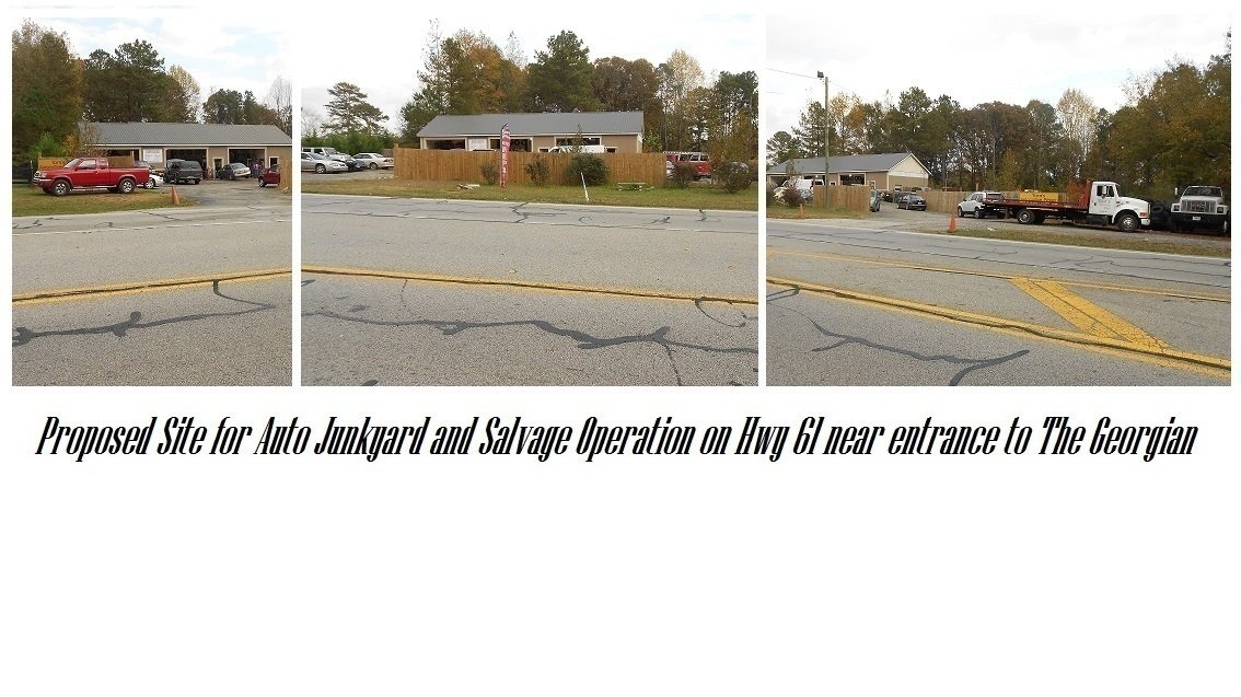 Petition · Deny zoning modifications allowing a junkyard across from