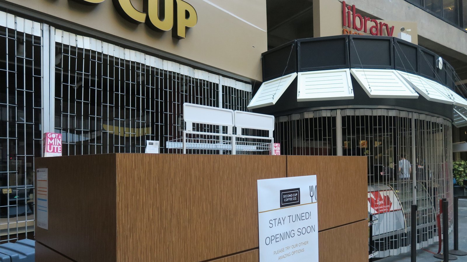 Petition · Terminate Aramark's contract, permit restaurants near