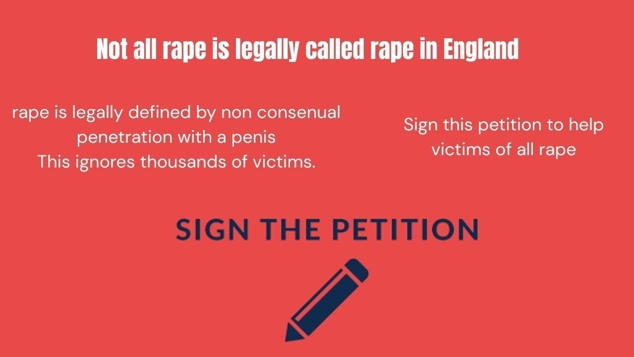 Petition · Change the legal definition of rape in England - United ...