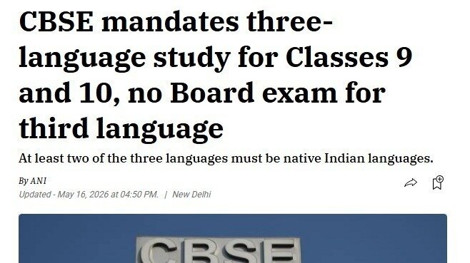 Petition · Remove the third language rule in CBSE - India · Change.org