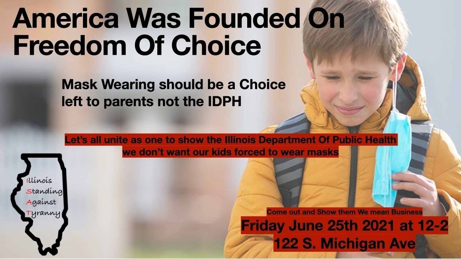 Petition · Have IDPH Remove Mask Mandate United States ·