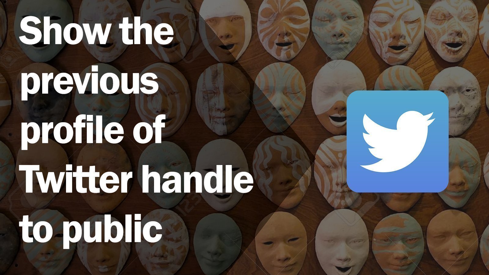 Petition · Show the previous profile of Twitter handle ·