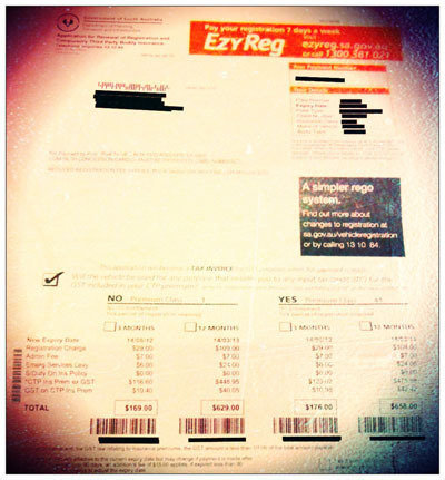 Petition Reform The South Australian Car Registration Prices To