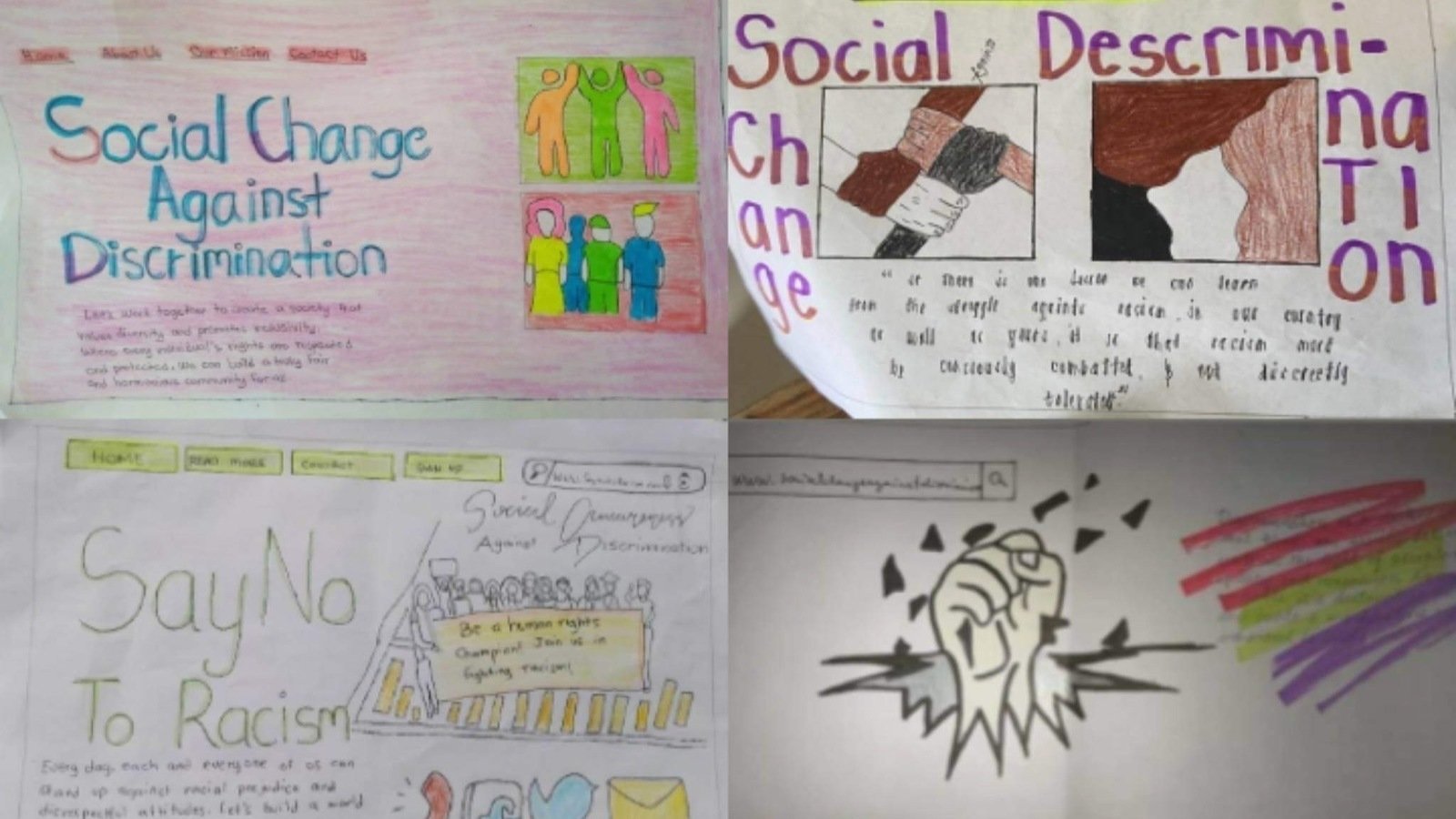 Petition · "Breaking the Chains Fighting Against Social Discrimination" ·
