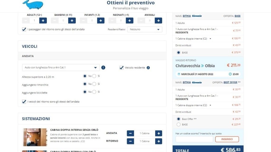 Petizione · Continuità territoriale per i