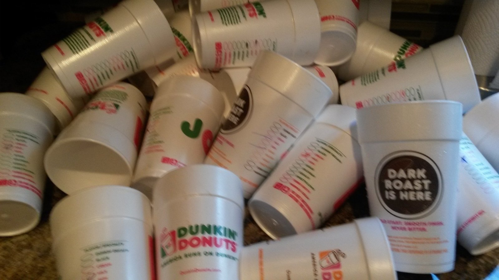 Petition · Stop using Styrofoam cups ·