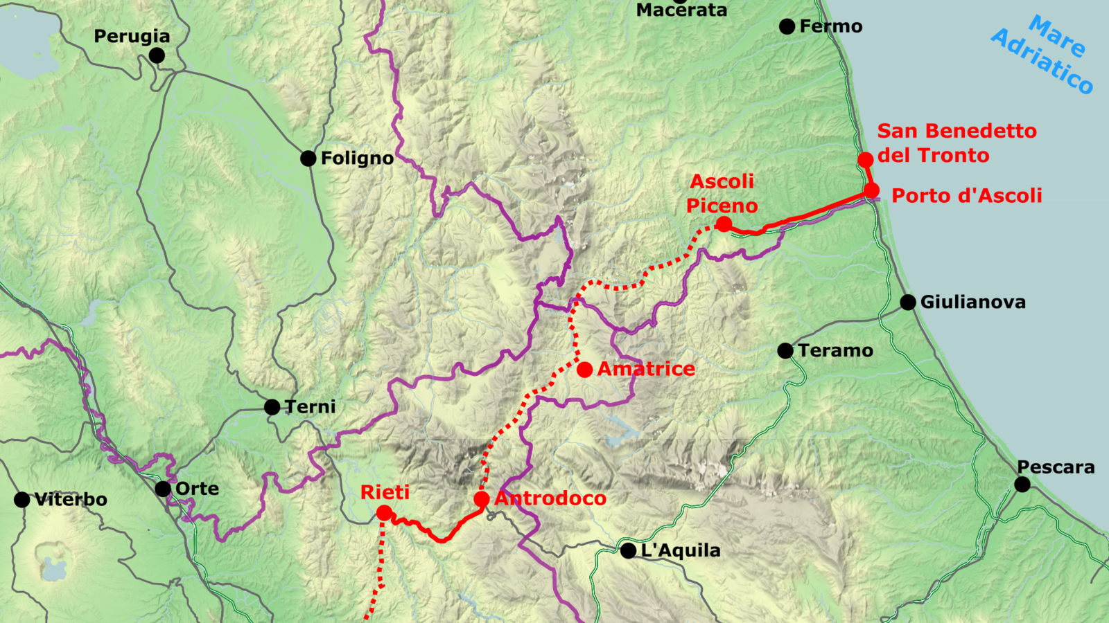 La Strada Tra Roma E Rieti Cruciverba