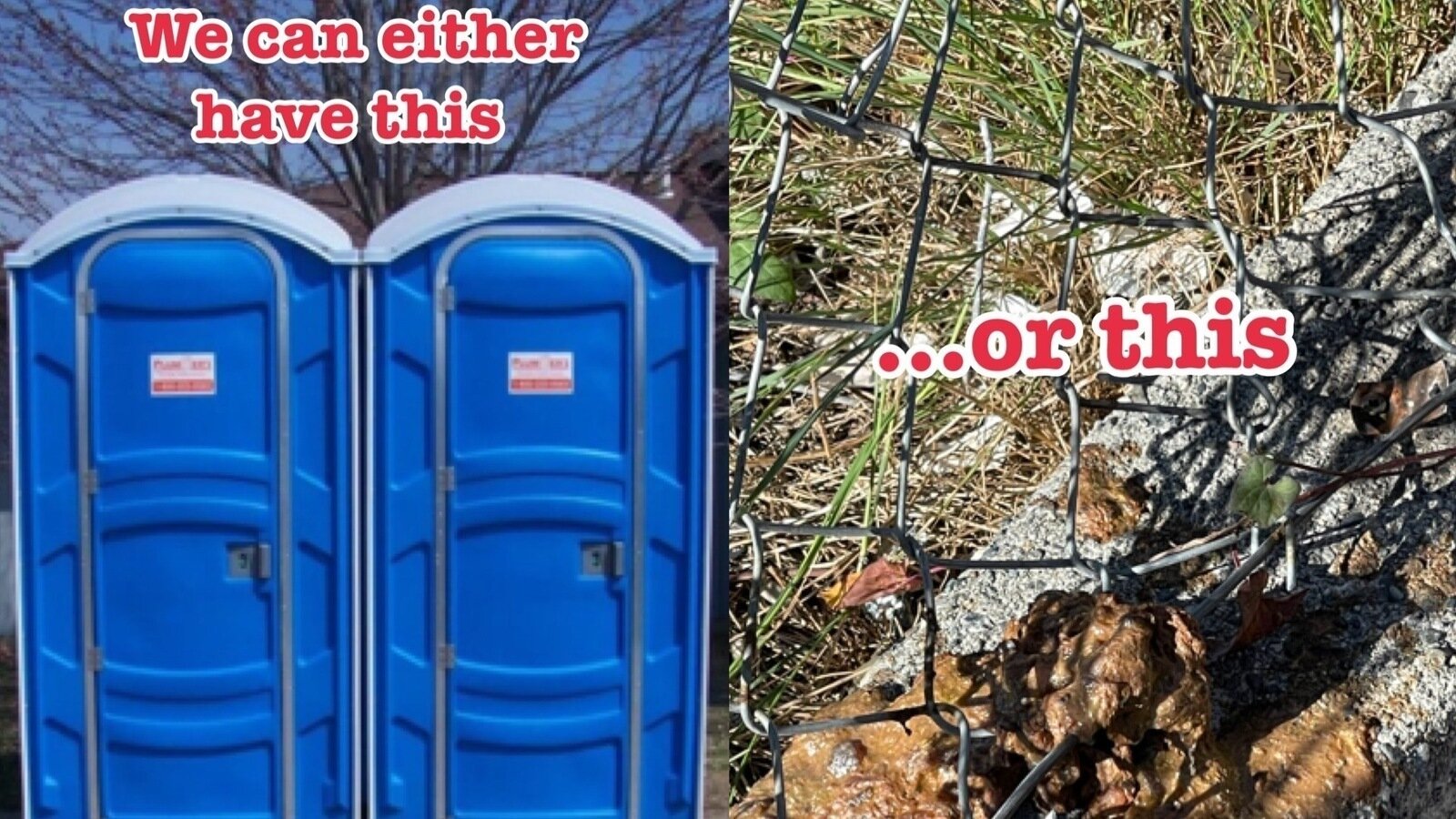 Petition · Provide 24 Hour Access to Bathroom Facilities ·