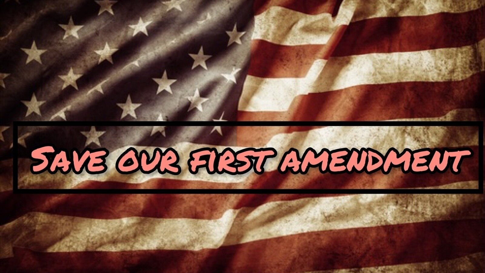 Petition · Stop Censoring Americans 1st Amendment Rights ·