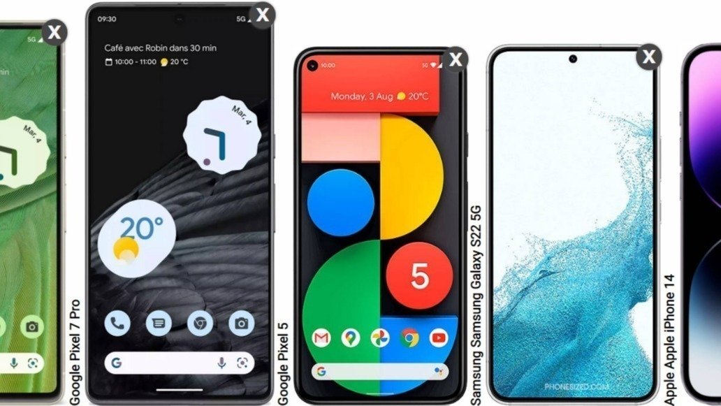 Petition · Google, make the Pixel 8 smaller than the Pixel 7 Ireland