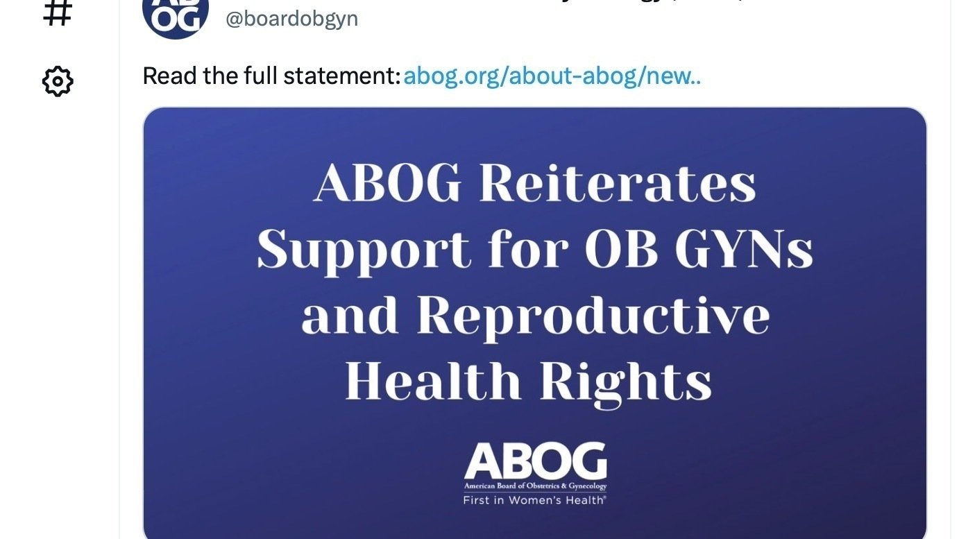 Abog Lettering Petition · ABOG Oral Boards should NOT be in Texas, a Hostile State ...