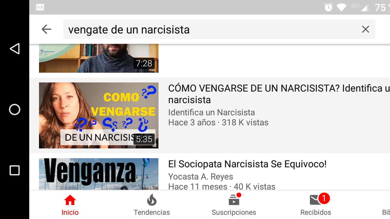 Petición · Eliminar el canal de Identifica a un Narcisista de YouTube ...