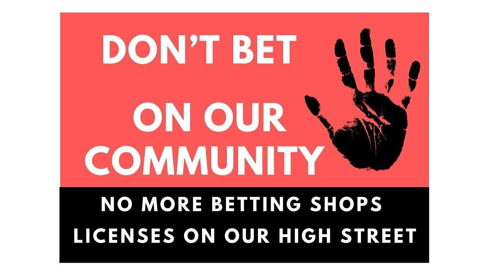 Petition · Oh NO, NOT ANOTHER BETTING SHOP in PALMERS GREEN! United