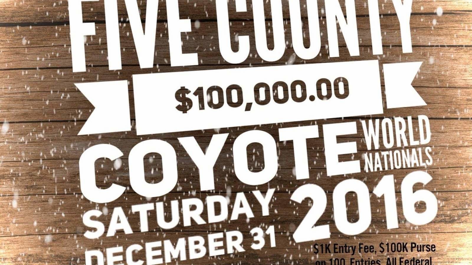 Petition · $100K Coyote Derby - United States · Change.org