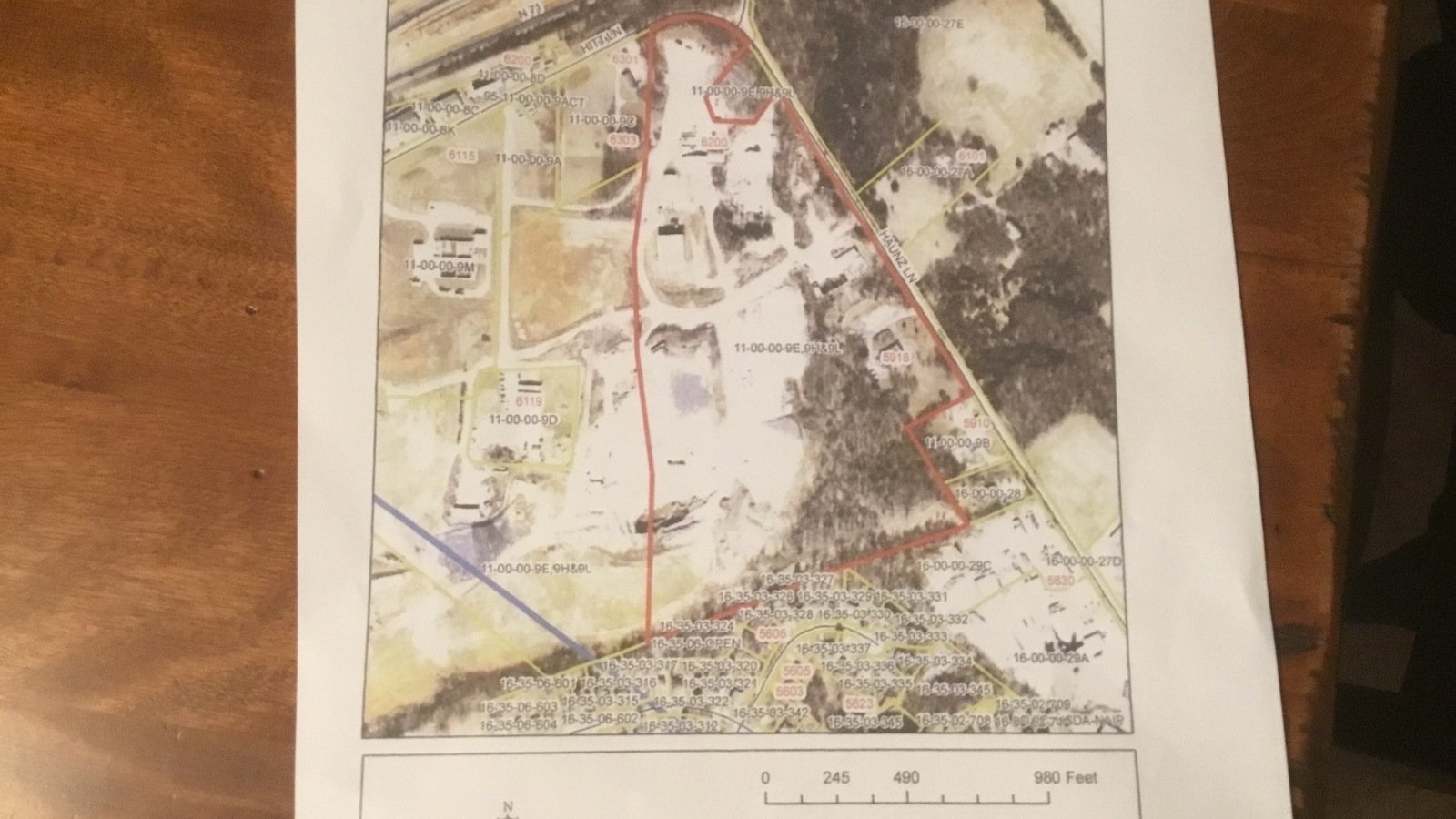 Petition · Zoning Change 6000 Haunz Lane ·