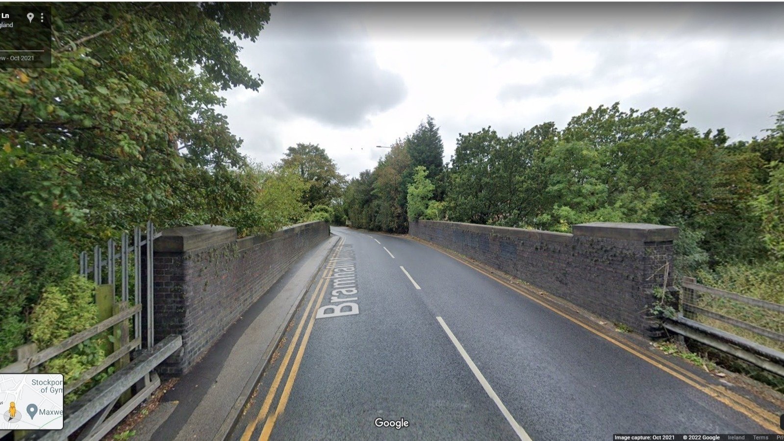 Petition · Bridge over former Midland railway on Bramhall Moor Lane