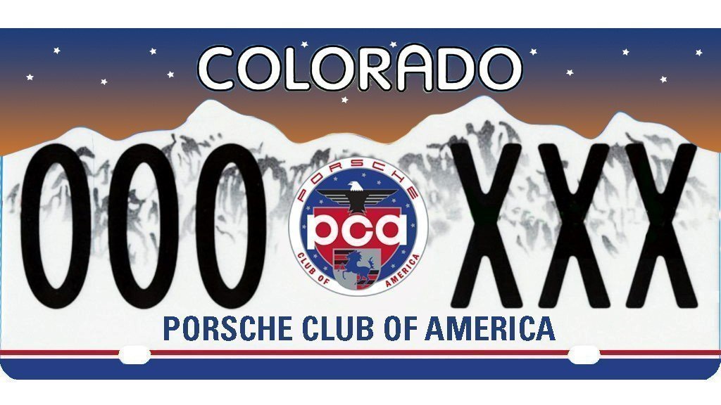 Petition · Porsche Club of America Specialty License Plates for the State of Colorado United