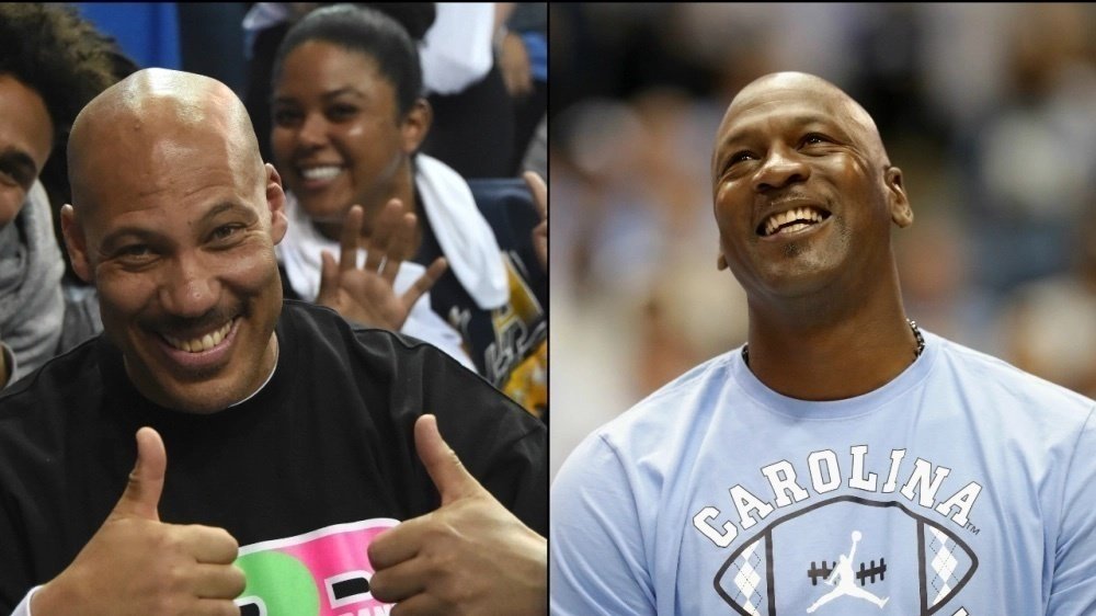 lavar ball and michael jordan