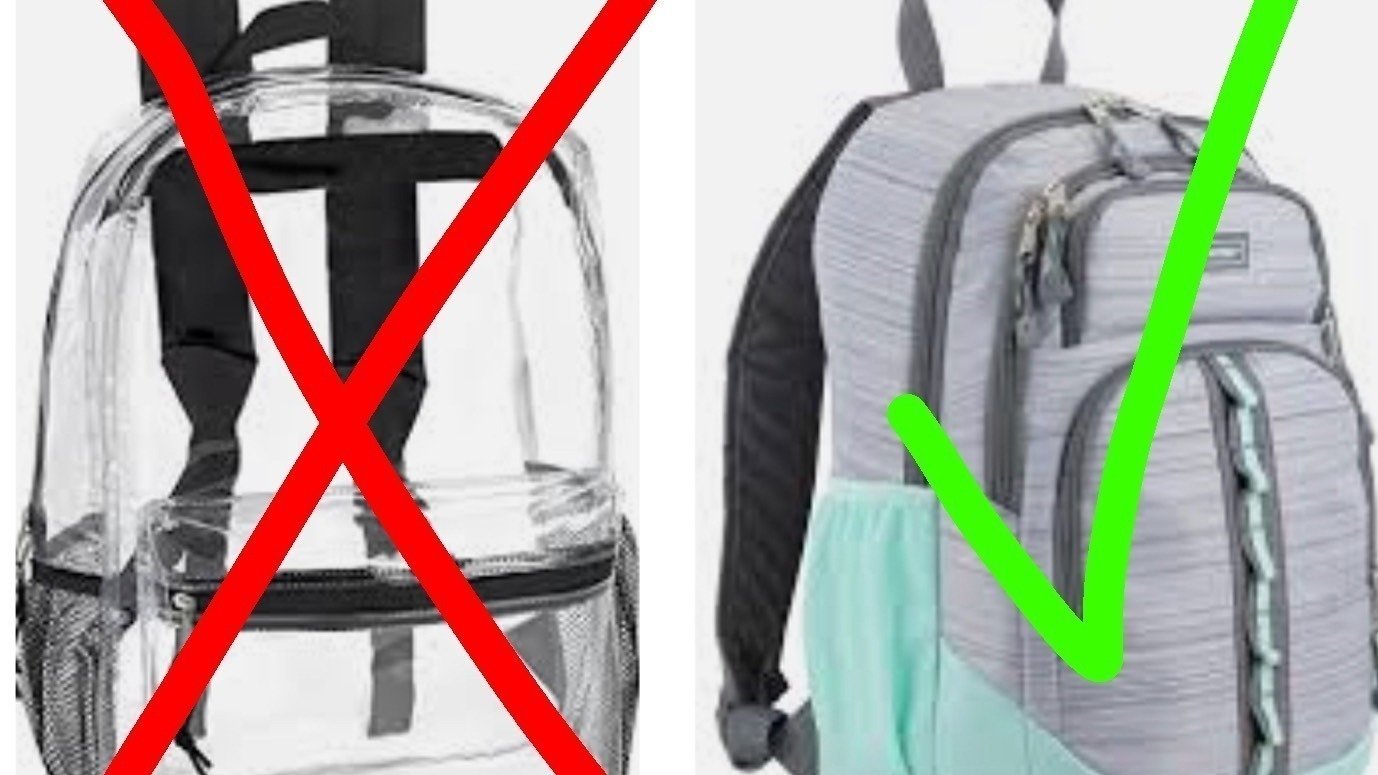 Petition · We shouldn't be using clear backpacks for middlehigh school