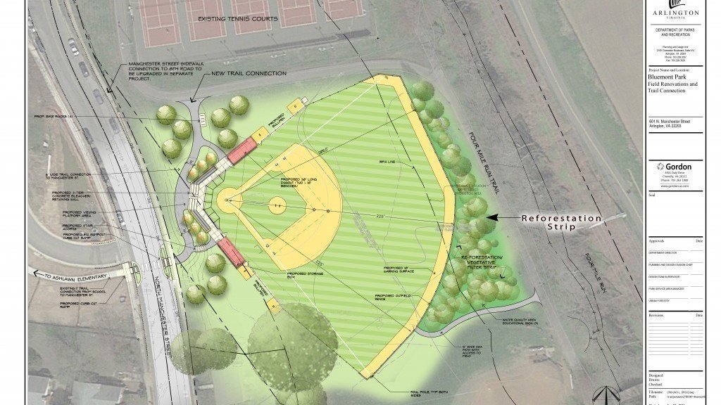 Petition · Support for the planned upgrade to Bluemont Park Baseball