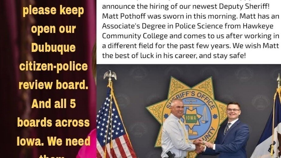 Petition · Kim Reynolds please do not remove Dubuque's policecitizen