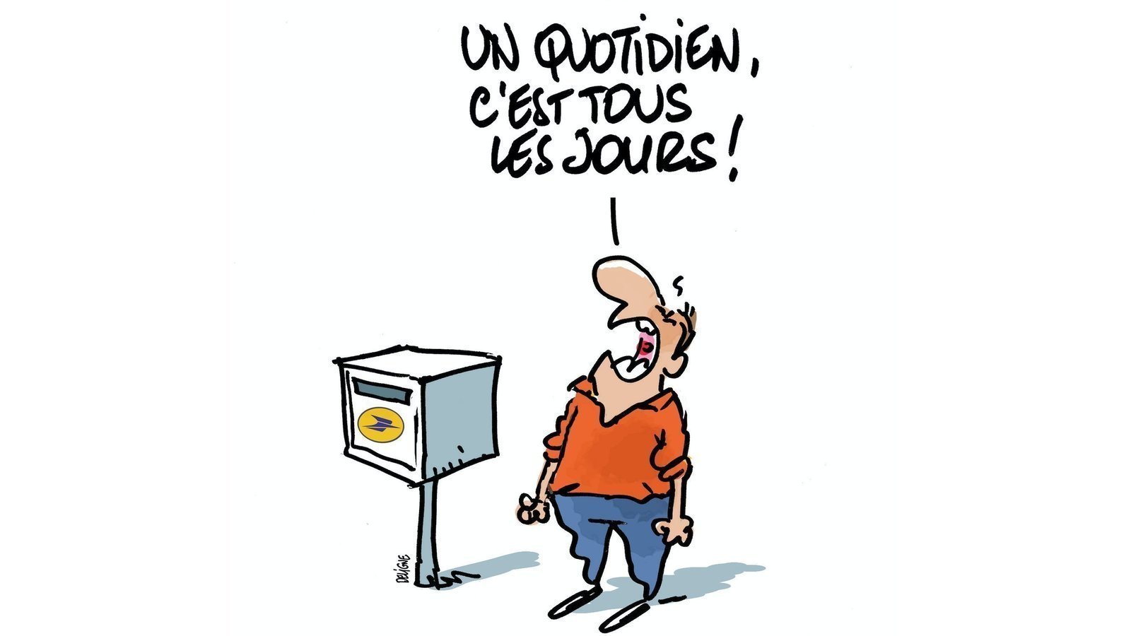 Pétition · M. le Président de La Poste, maintenez le passage du