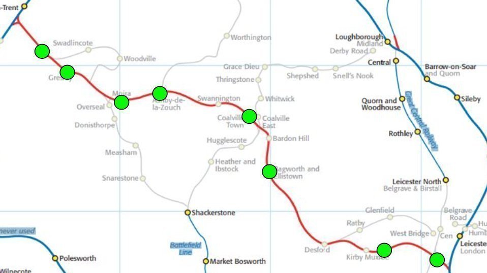 Petition · Reopen Ivanhoe line for passengers United Kingdom ·