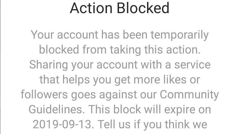 Petition · Change Instagram's "Action Blocked" punishment. (Wrongfully
