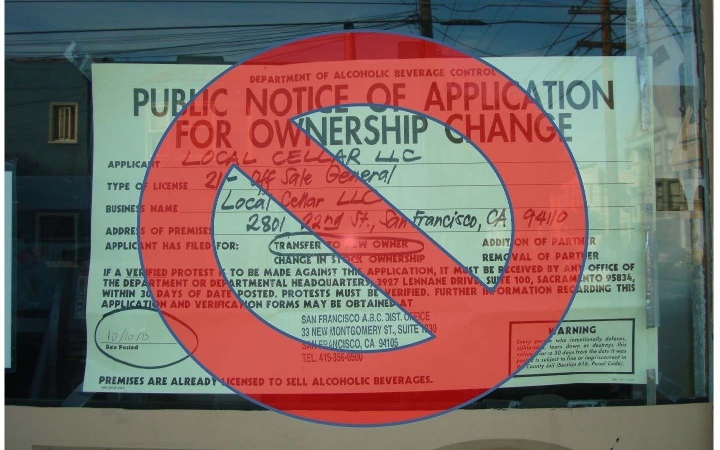 Petition · Department of Alcohol Beverage ControlSan Francisco District