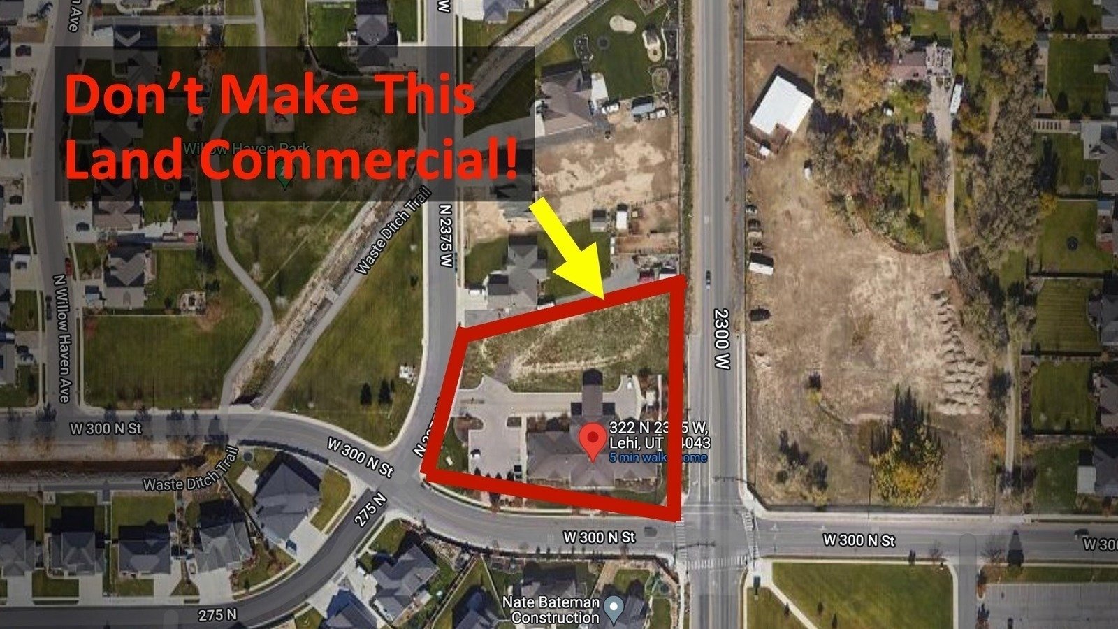 Petition · Don't allow commercial zoning in our neighborhood Lehi