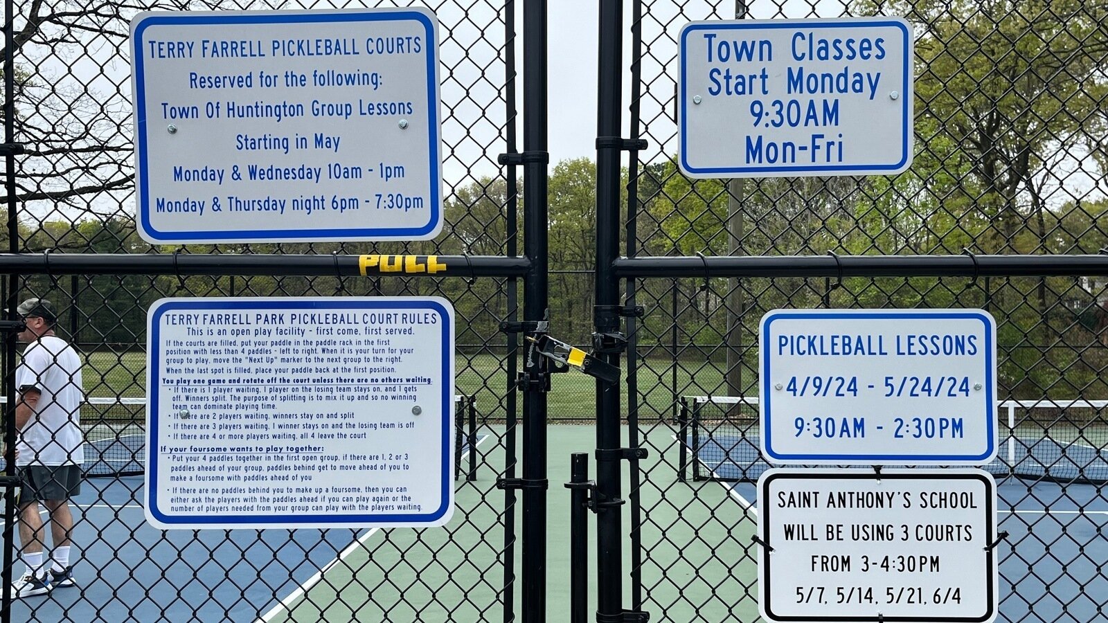 Petition · Address Unfair Usage of Terry Farrell Pickleball Courts for