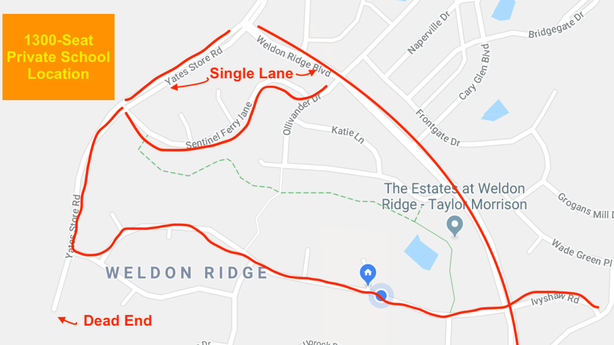 Petition · Vote Against Weldon Ridge PDD 1300seat Private School