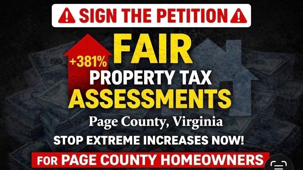 Petition · Demand fair property tax assessments in Page County - United ...