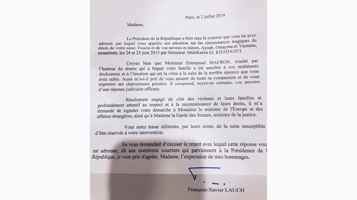 Petition Update Lettre De Reponse Du Chef Du Cabinet Du