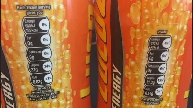 Petition · Bring back sugar for Lucozade ·