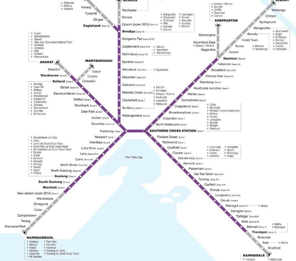 Petition · VLine trains to stop at North Melbourne station by extending ...