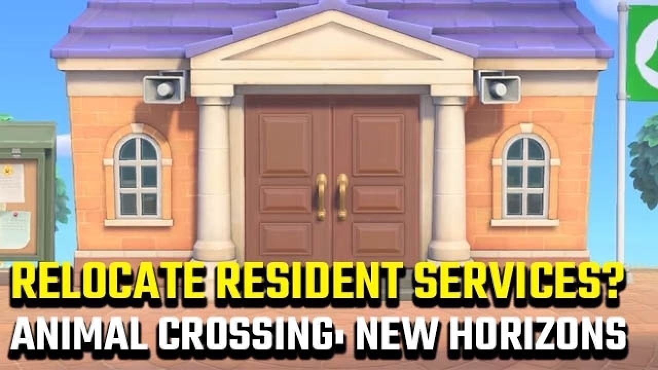 Petition · Relocate resident services in Animal Crossing New Horizons