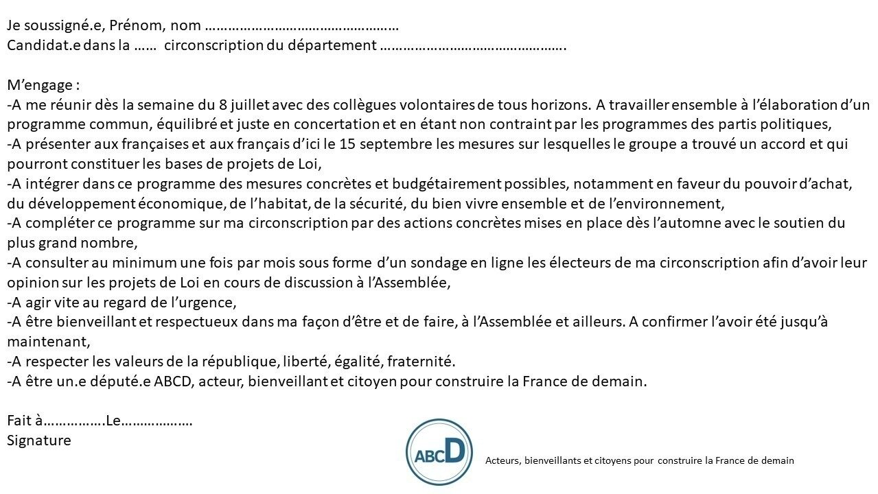 Pétition · Signez pour identifier les candidats du second tour prêts à ...