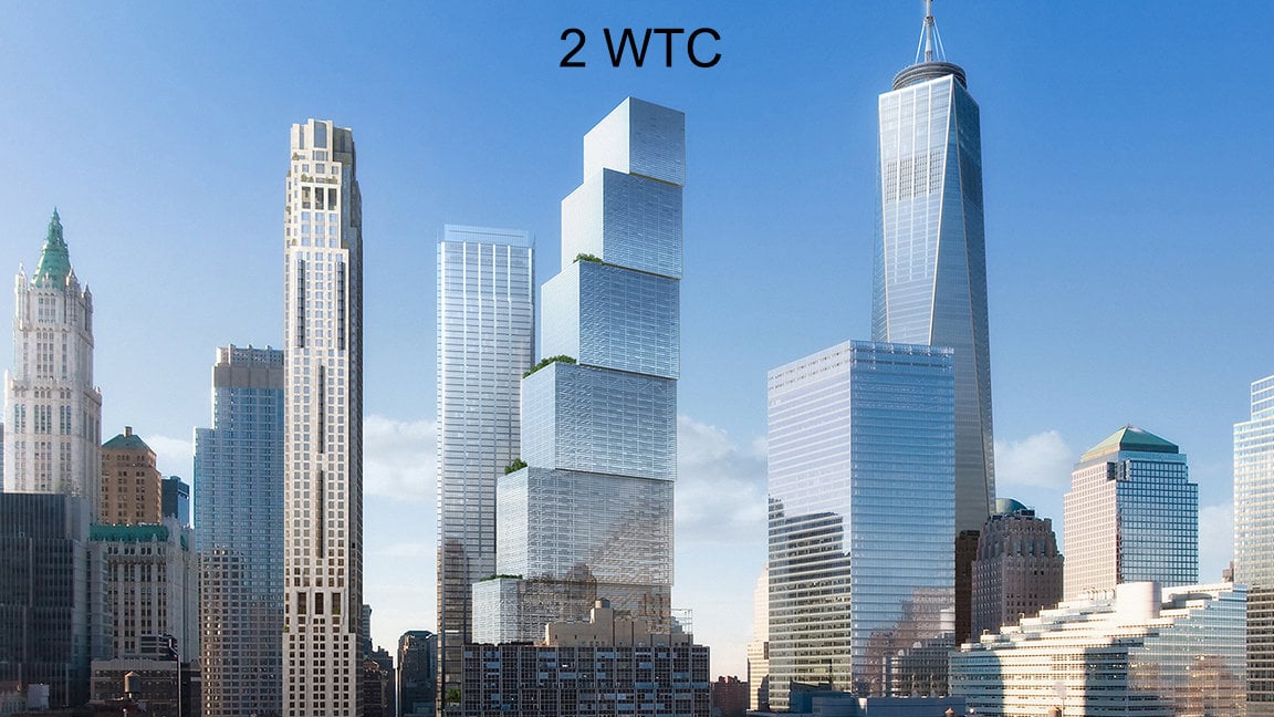 втц 2 нью-йорк. втц 2. здание манхеттен центр нью йорк. втц 2 нью-йорк. Foster & partners всемирный торговый центр 2.