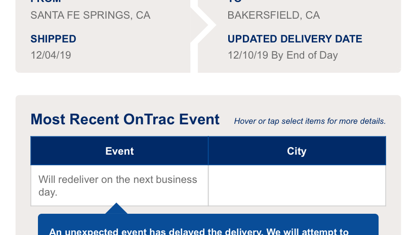 Petition Boycott Ontrac Shipping Change Org Petition Boycott Ontrac Shipping Change Org