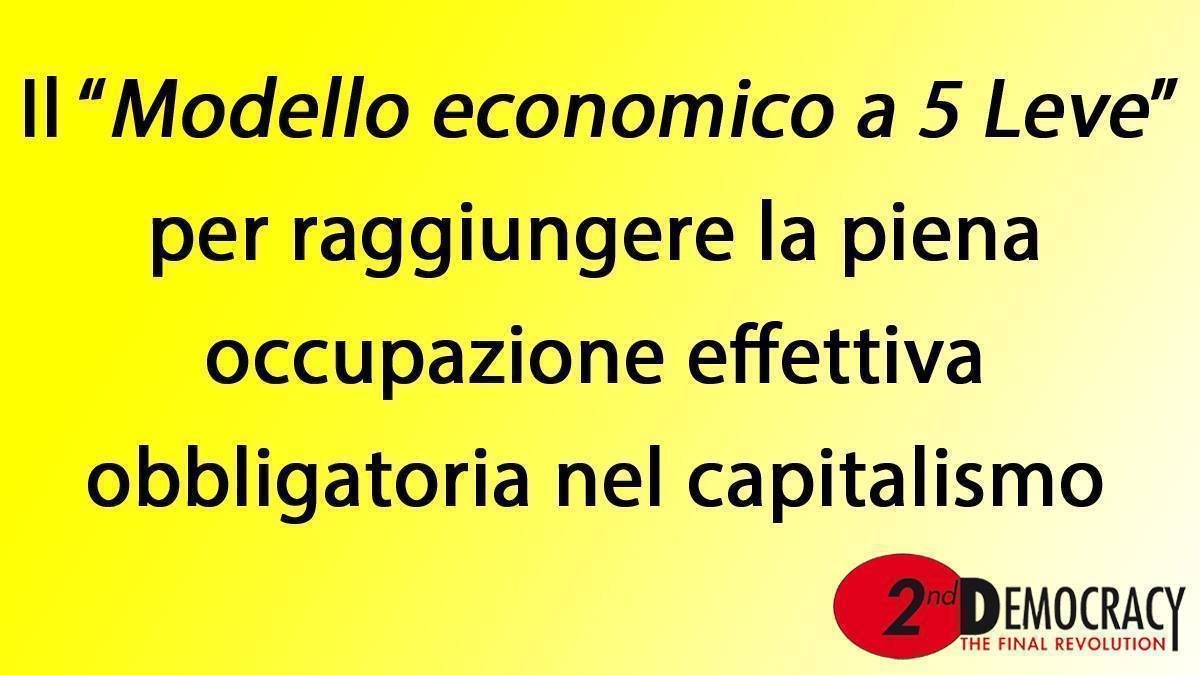 Petizione · 1) PIENA OCCUPAZIONE EFFETTIVA OBBLIGATORIA; 2) Diritto al