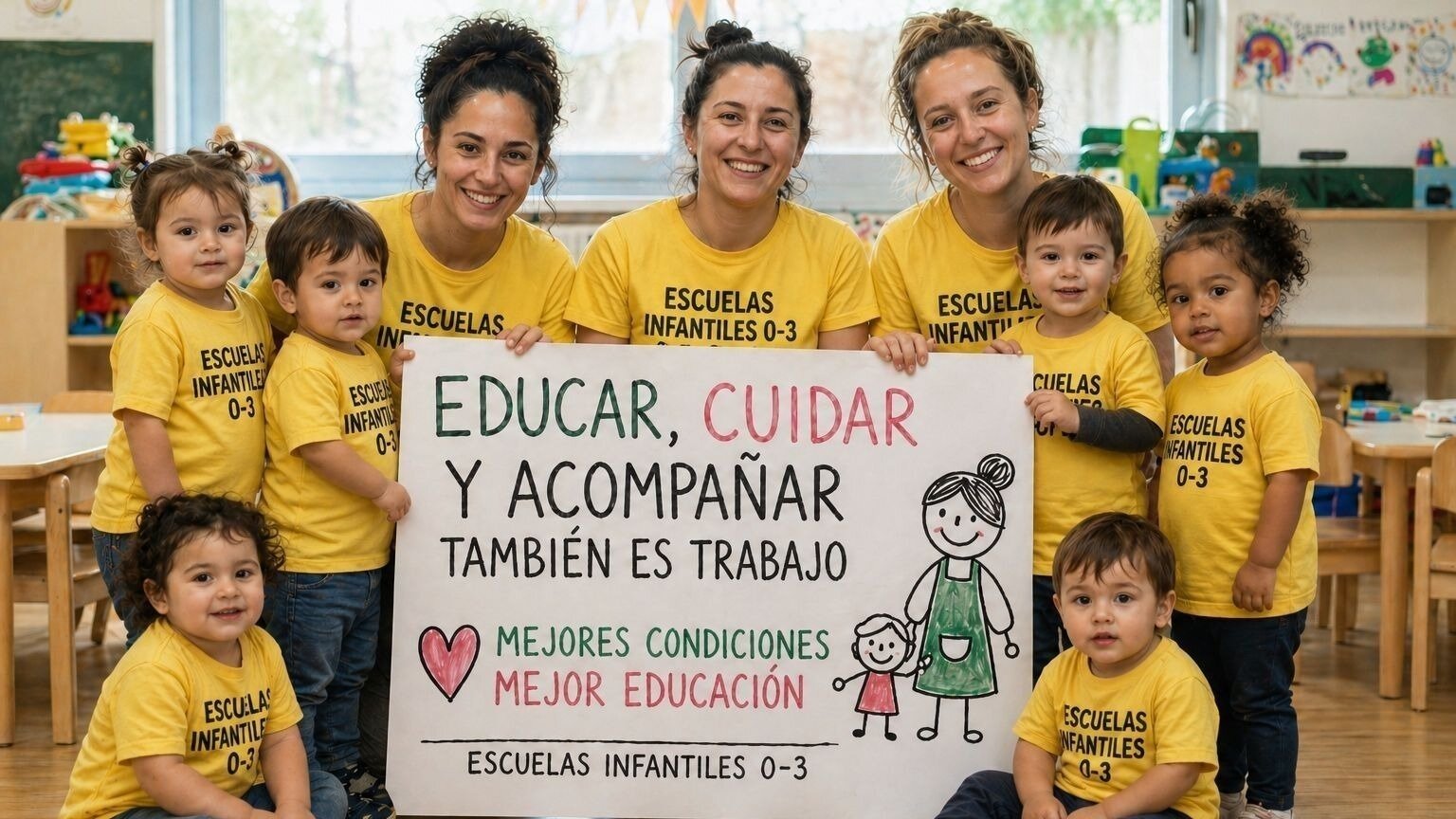 Petición · Apoyo a la huelga de Escuelas Infantiles: más personal y ...